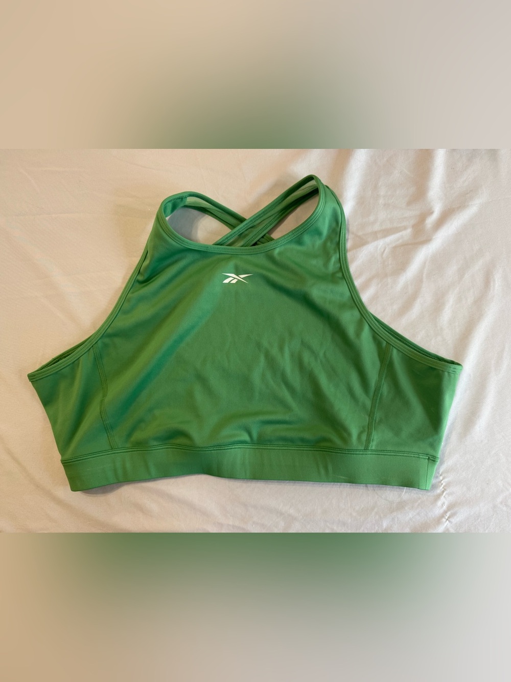 Reebok ID Train Vector Bralette Sports Bra Green XL